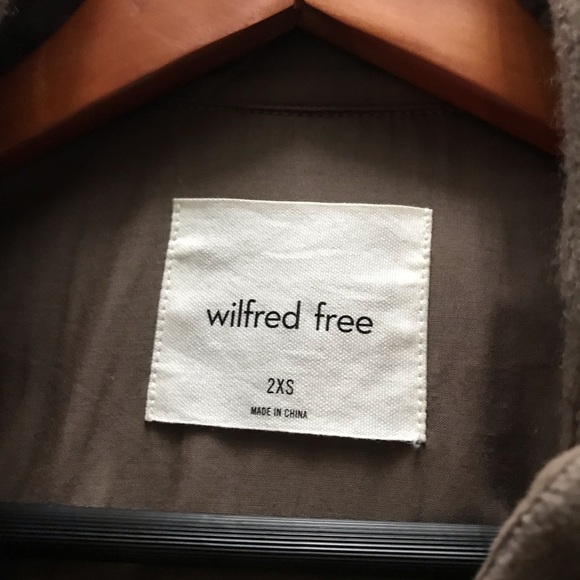 Aritzia Wilfred Free The Ganna Shirt Jacket NWOT - Picture 4 of 8